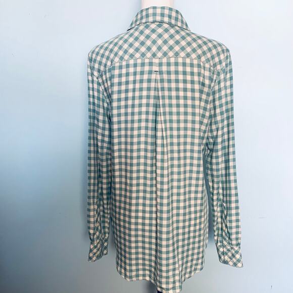 Vineyard Vines Gingham Chilmark Relaxed Button-Down Size 4 - Picture 4 of 8